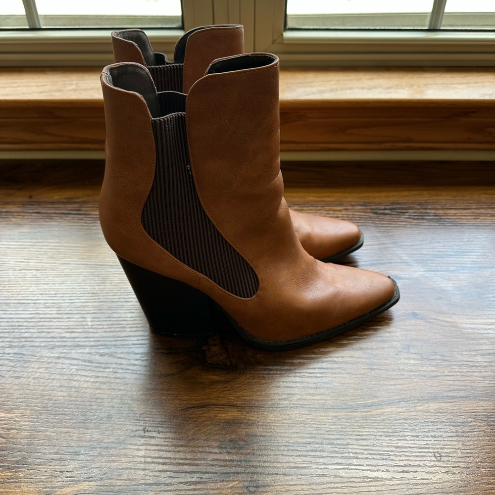 Brown Ankle Boots
